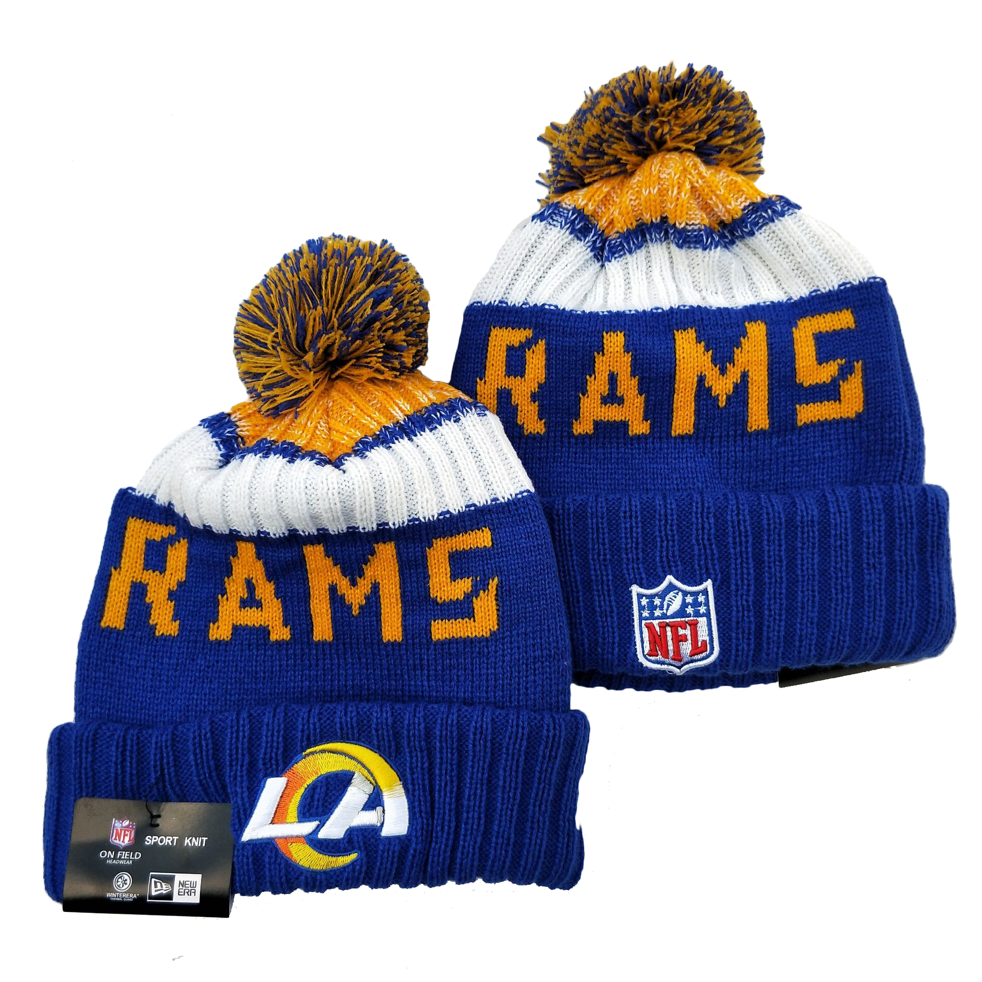 Los Angeles Rams Knit Hats 051